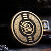 Combat Beads Seigaiha Haptic Coin - Brass (Exclusive)