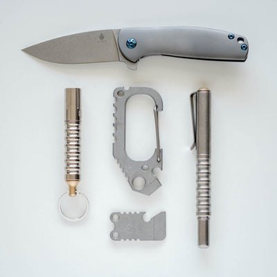K&MT - Anso Knives Carabiner V3 (Titanium)