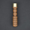 Keychains & Multi-Tools - Cruz Custom Tools Round Brick 2.0 Driver - Brass & Natural Micarta (Custom)