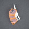 Knife - Koch Tools Korvid - AEB-L & Orange Digicam G10 (Custom)