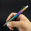 Pen - Combat Beads Click Pen - Anodized Titanium
