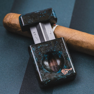 Griffworx & Carver Knife Co Billet V Cigar Cutter - Copper (Custom)