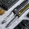 Microtech 147-1ODOD UTX-70 D/E - Apocalyptic Distressed OD Green