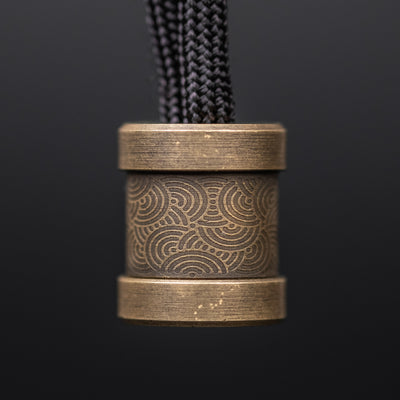 FrankenWorx 'The End' Bead - Aged Brass Chaos Seigaiha (Exclusive)