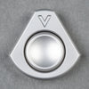 EDC-V Odin's Eye - Blasted Stainless Steel w/ Blasted SS Button