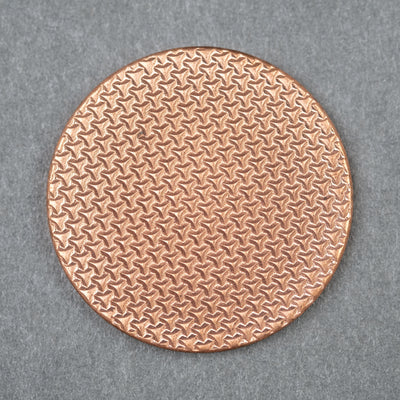 Shire Post Mint Textured Worry Stone - Geometric Pattern