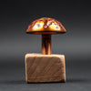 Shire Post Mint Copper Mushroom with Wood Stand