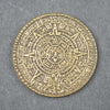 Shire Post Mint The Sun and Moon Worry Coin - Aztec Sun Stone Calendar and Moon
