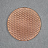 Shire Post Mint Textured Geometric Worry Stone - Raw Copper