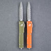 Microtech UTX-70 D/E Distressed Apocalyptic - Fully Serrated