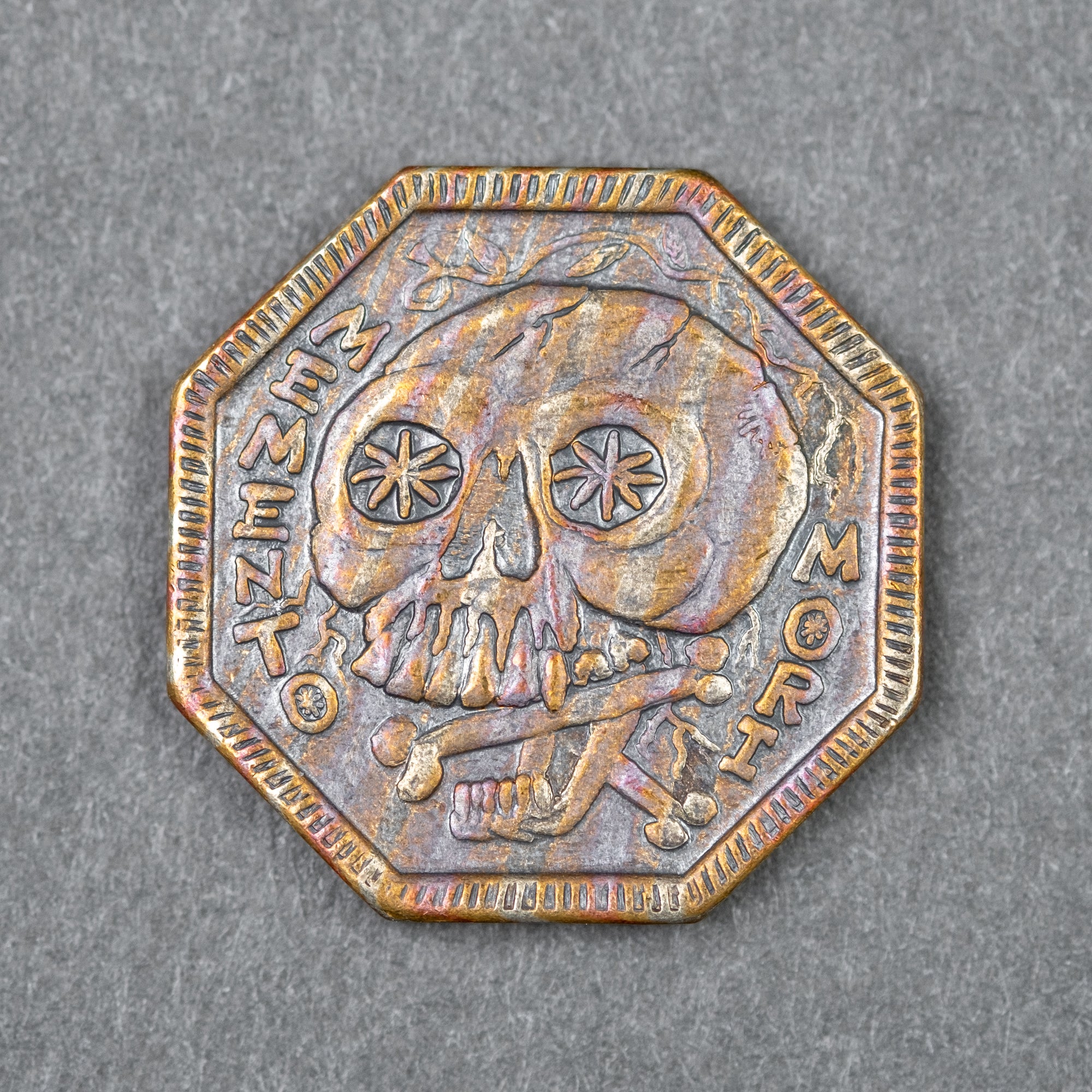 Shire Post Mint Memento Mori Coin | Worry Coin | Urban EDC Supply