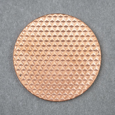 Shire Post Mint Textured Worry Stone - Geometric Pattern