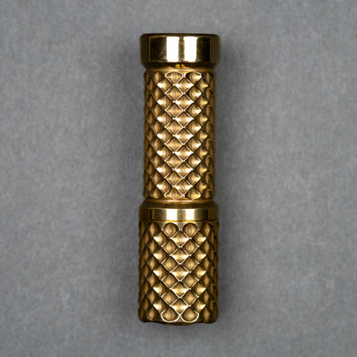 Pre-Owned: Hanko Trident Total Tesseract - Brass w/ Steel Flame Clip (Custom)
