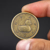 Shire Post Mint Lucky Duck Coin - Brass