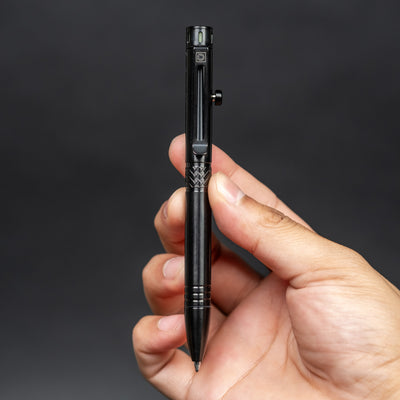 Dapper Design ION Bolt Action Pen - Stainless Steel
