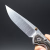 Chris Reeve Knives Small Sebenza 31 w/ Bog Oak Inlay - Non Polished Handle