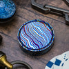 Umburry Haptic Super Click Coin - Titanium Damascus