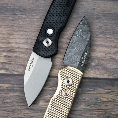 Pro-Tech Knives Runt 5 - Black Dragon Scale (Limited)