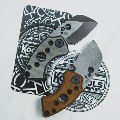 Koch Tools Gnat - Black & Grey G10 w/ AEB-L (Custom)