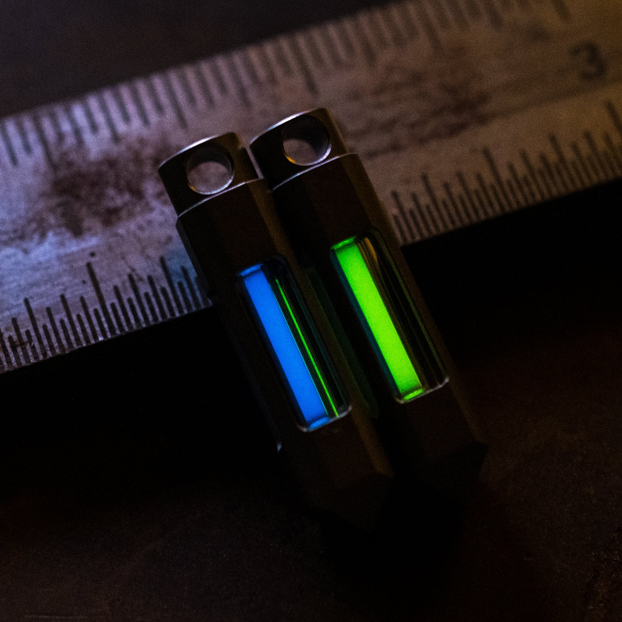 Titanium Keychain Glow Fob