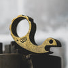 VoxDesign Snailor - 1/2” Blasted, Tumbled & Patina’d Brass