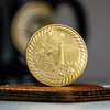 Andrea La Pira Mermaid Coin - Brass