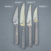 Doyle Knives Minimalist Fixed Blade - CPM154 & Jigged Bone Linen Micarta (Custom)