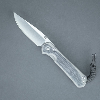 Chris Reeve Knives Small Sebenza 31 Drop Point S45VN - Black Micarta Inlay
