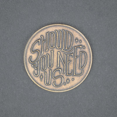 Shire Post Mint Labyrinth Token - Bronze