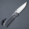 Chris Reeve Knives Large Sebenza 31 Drop Point Magnacut - Black Micarta Inlay Left Handed