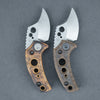 Koch Tools Wasp - AEB-L & Maple Richlite w/ WKRMN Seigaiha Motif (Custom & Exclusive)