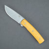 Brad Zinker Custom Knives FR Liner Lock - Butterscotch Micarta (Custom)