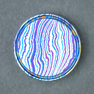 Umburry Haptic Super Click Coin - Titanium Damascus