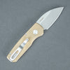 Pro-Tech Knives Runt 5 - Textured Aluminum Bronze w/ Mosaic Pin & 20CV steel (Limited)