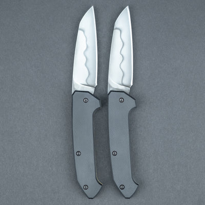 Tracy LaRock Knives Ethan Jack - "Spicy White" 26c3 Steel (Custom)