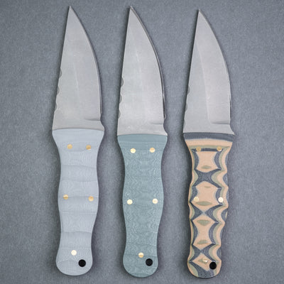 Brock Knives Fixed Blade - Titanium (Custom)