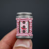 Combat Beads Full Sized Concealed Bead - Pink Panther Crazy Fibre w/ Blasted Ti