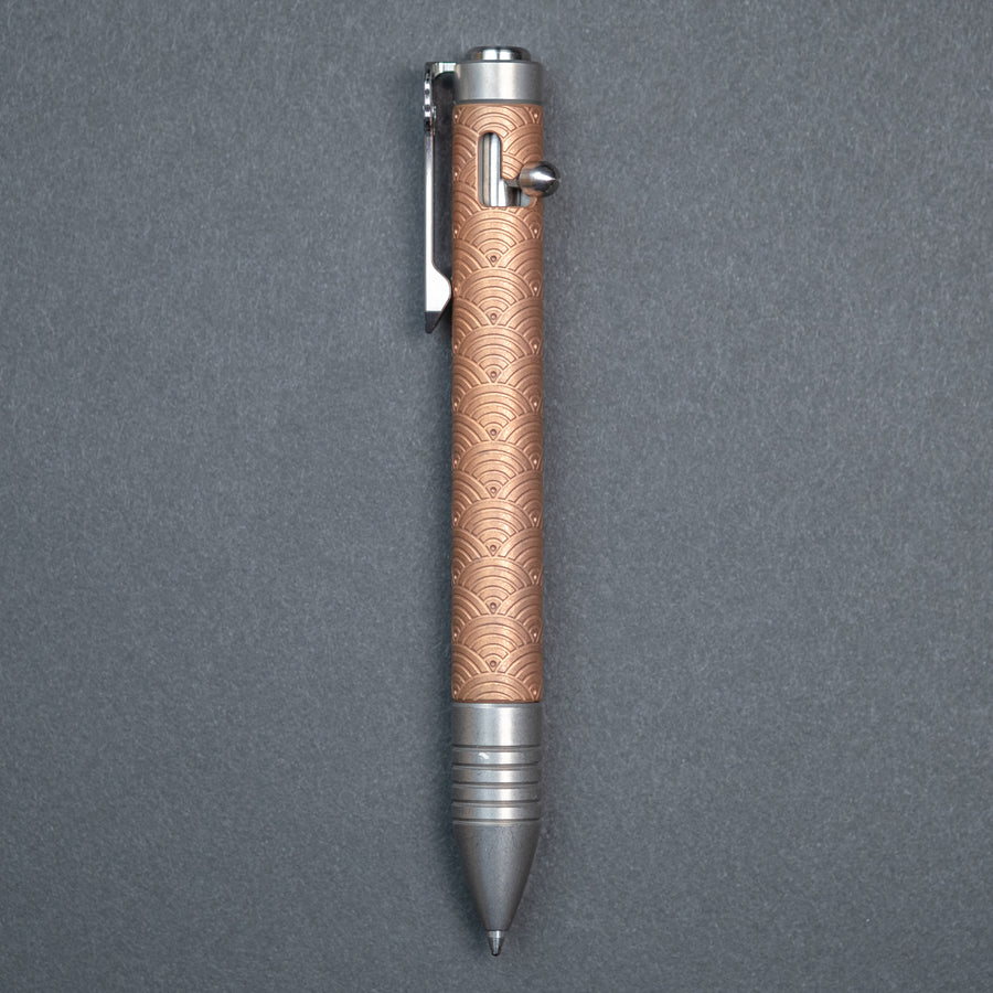Chaves Knives Ultramar Bolt Action Pen - Copper (Exclusive)