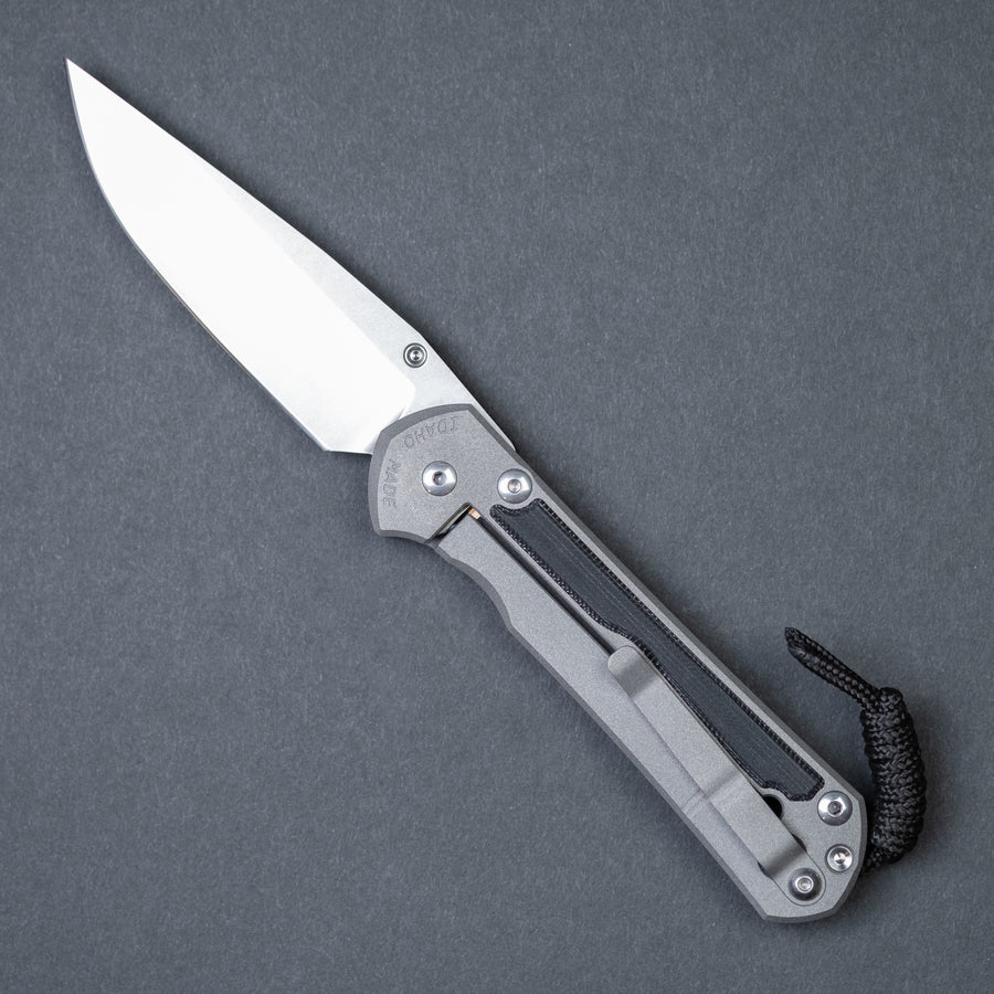 Chris Reeve Knives Large Sebenza 31 Drop Point Magnacut - Black Micarta Inlay Left Handed