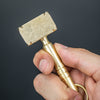 Ober Metal Works Square Head Hammer Keychain - Brass (Exclusive)