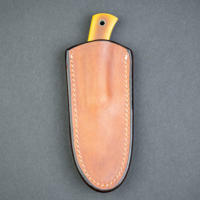 Taylor Made Cochise Fixed Blade - Vintage Two-tone Micarta (Custom)