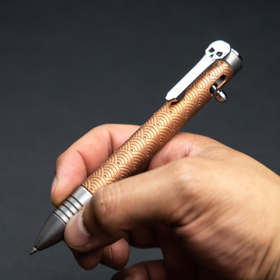 Chaves Knives Ultramar Bolt Action Pen - Copper (Exclusive)