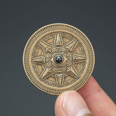 Urban EDC "Astronomer" Double Spinning Coin - Bronze