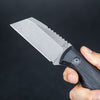 JW Knife & Tool Horizon 3.0 - Magnacut & Crosscut Blue / Black Swirl Micarta (Custom)