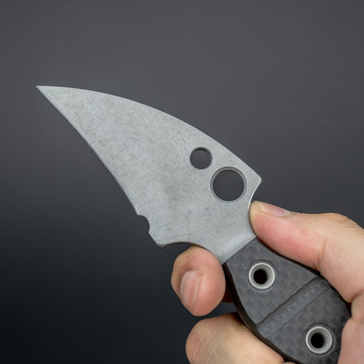 Jeremy Horton Recurve Fixed Blade - Carbon Fiber (Custom)