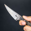 Doyle Knives Minimalist Fixed Blade - CPM154 & Jigged Bone Linen Micarta (Custom)