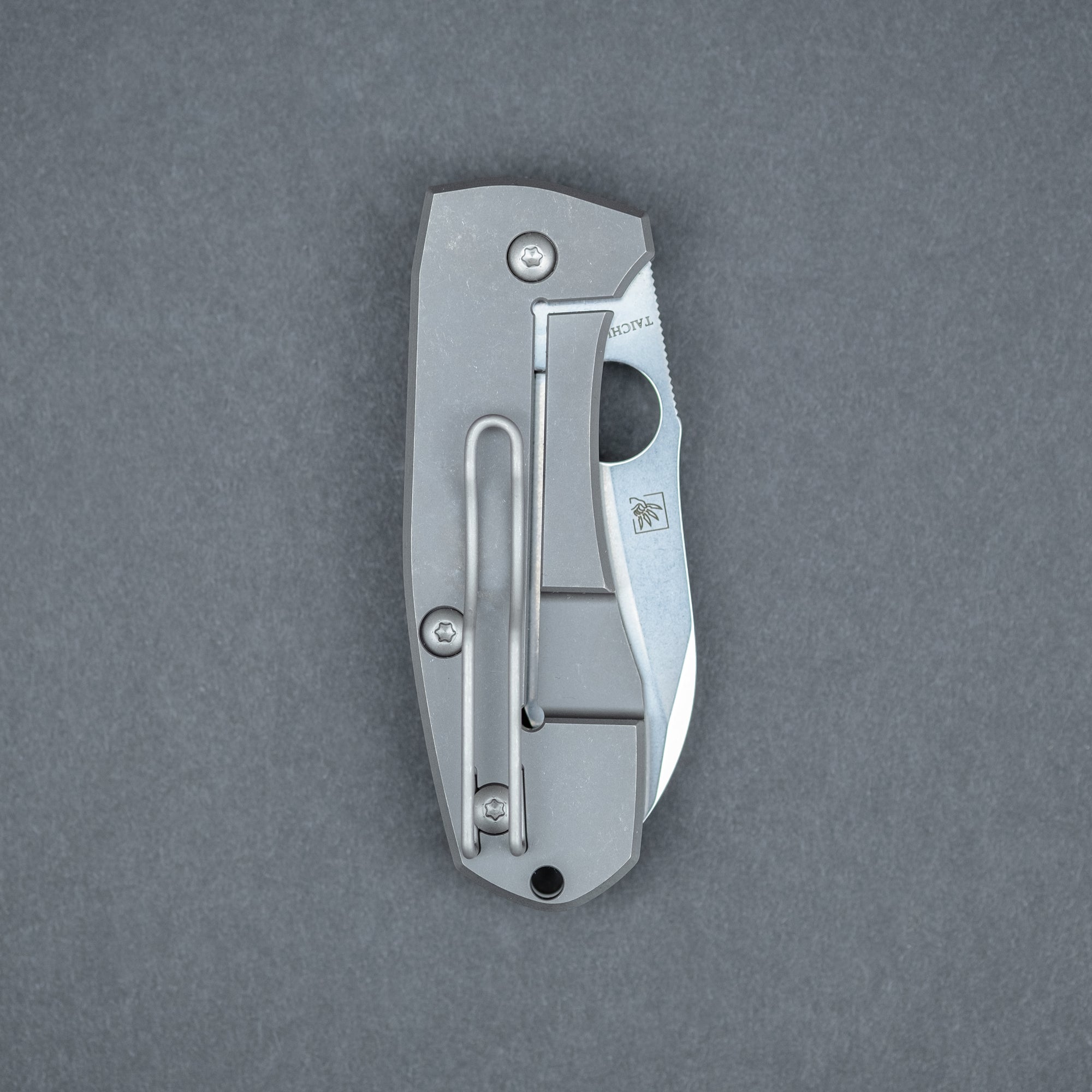Spyderco Techno 2 - Frame Lock Knife, Titanium