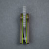 Koch Tools Wasp - Brown Richlite w/ Green Liner & AEB-L (Custom)