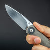 JD Knives EDC - Titanium w/ N690 Blade & Blackened Ti Collars (Custom)