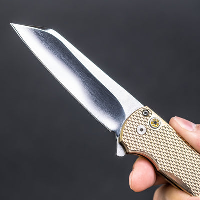 Pro-Tech Knives Malibu Flipper 5218 - Mike Irie Polished Blade (Custom)